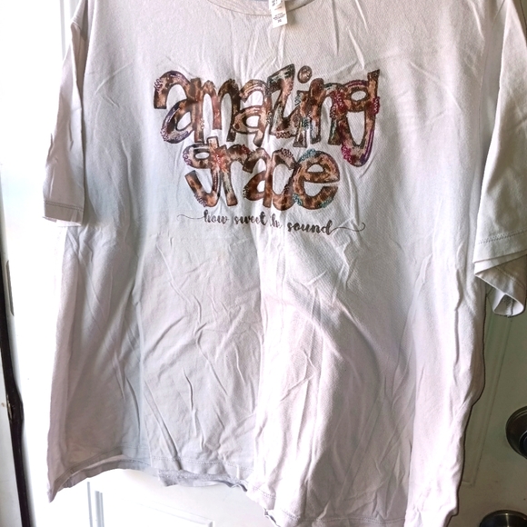Bella +Canvas AMAZING GRACE TSHIRT 3x - Picture 5 of 6